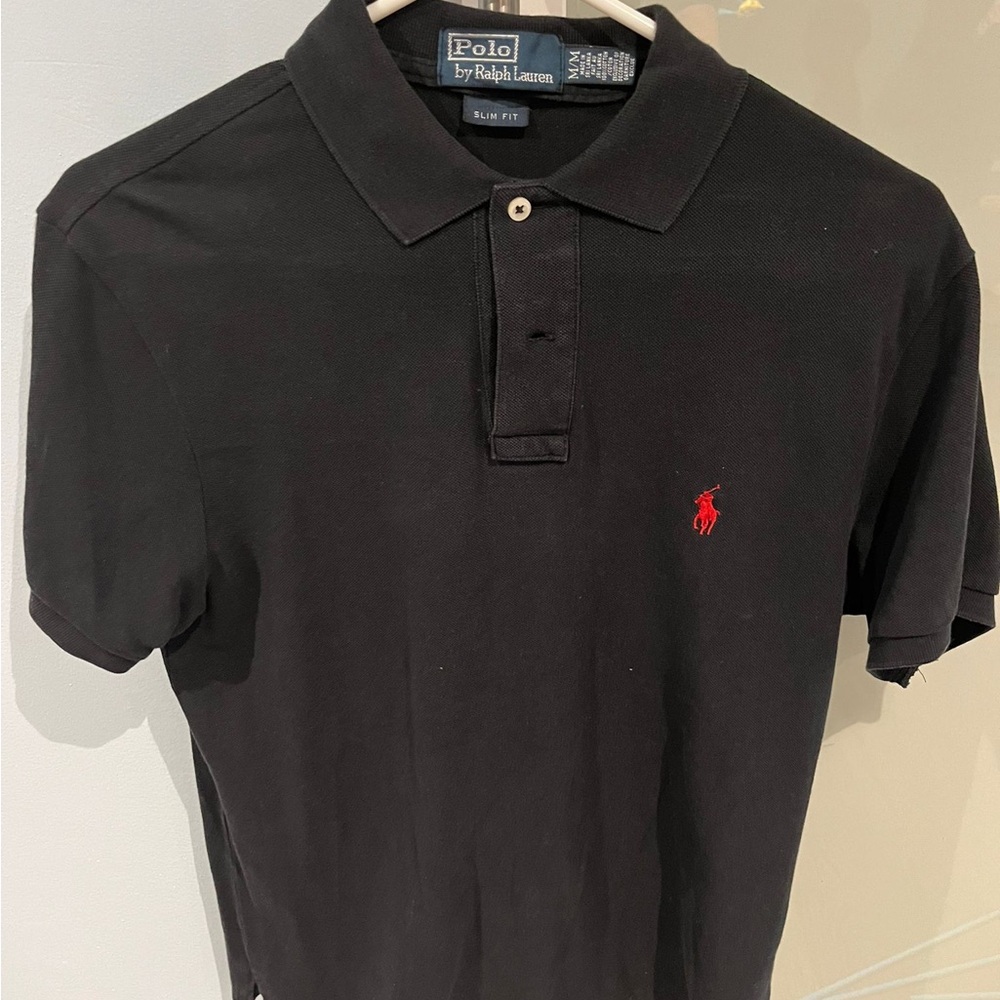 Polo by Ralph Lauren Black Red Polo Shirt